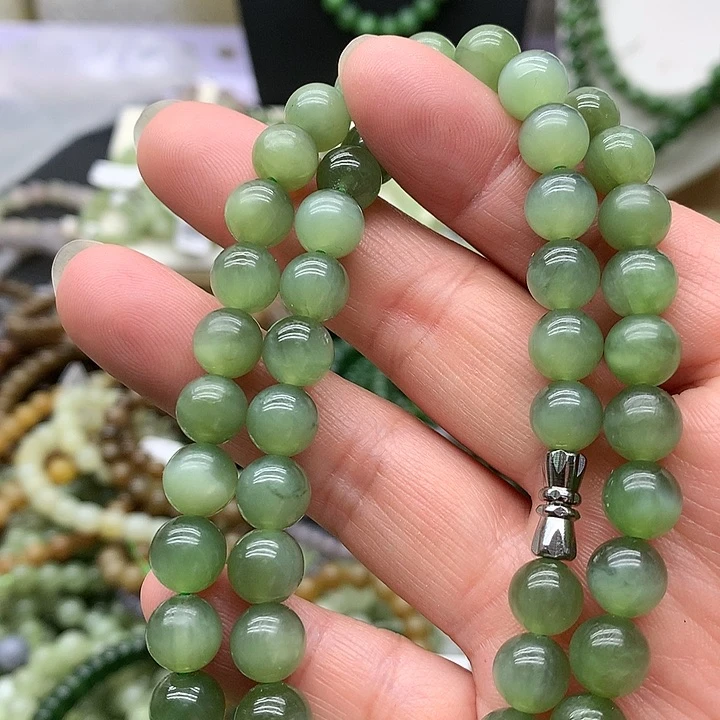 【闪购商品】和田玉手链未镶嵌8