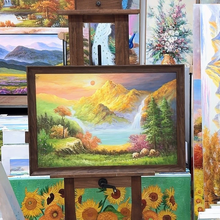 油画6090油画作品展作品展作品集展
