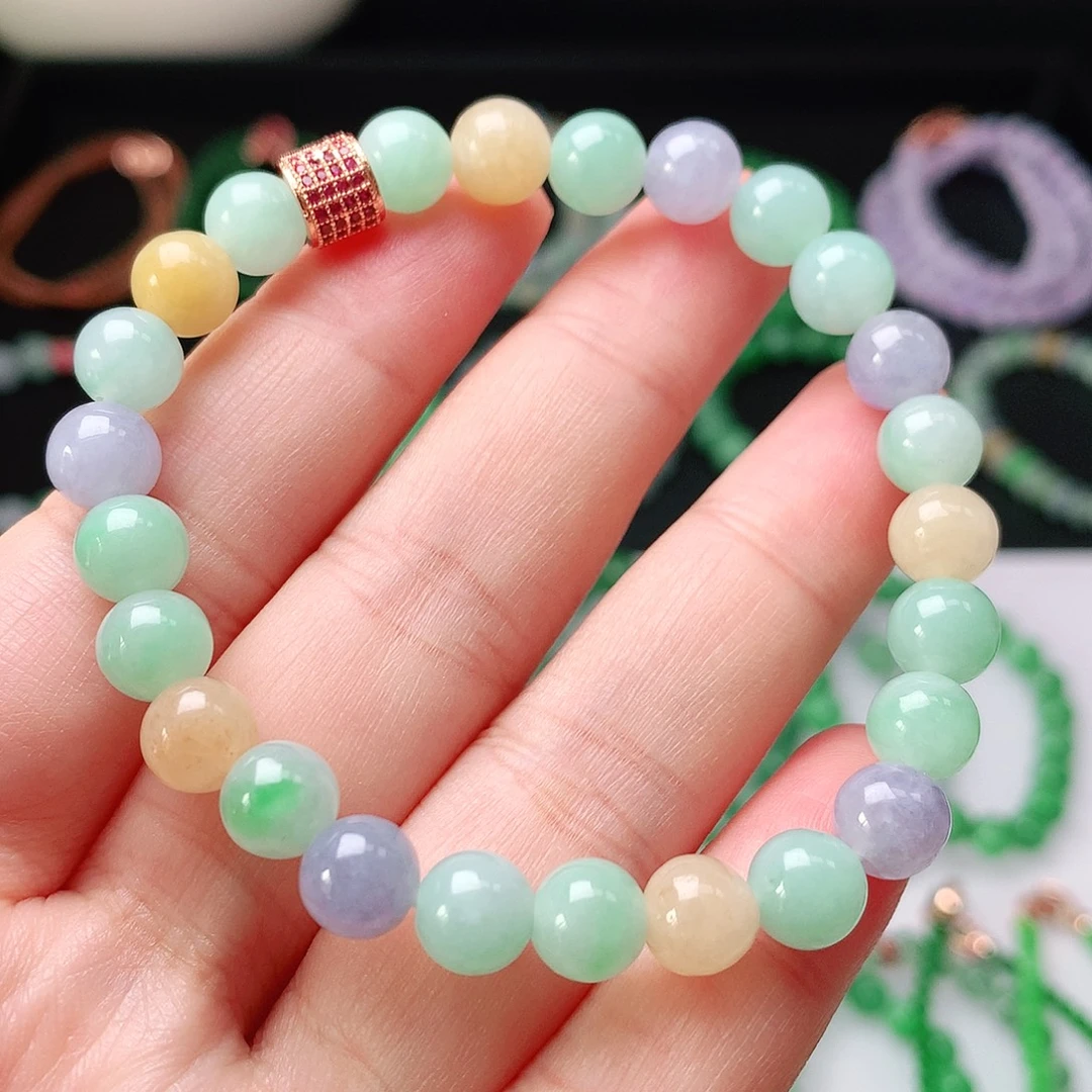 翡翠未镶嵌手链翡翠