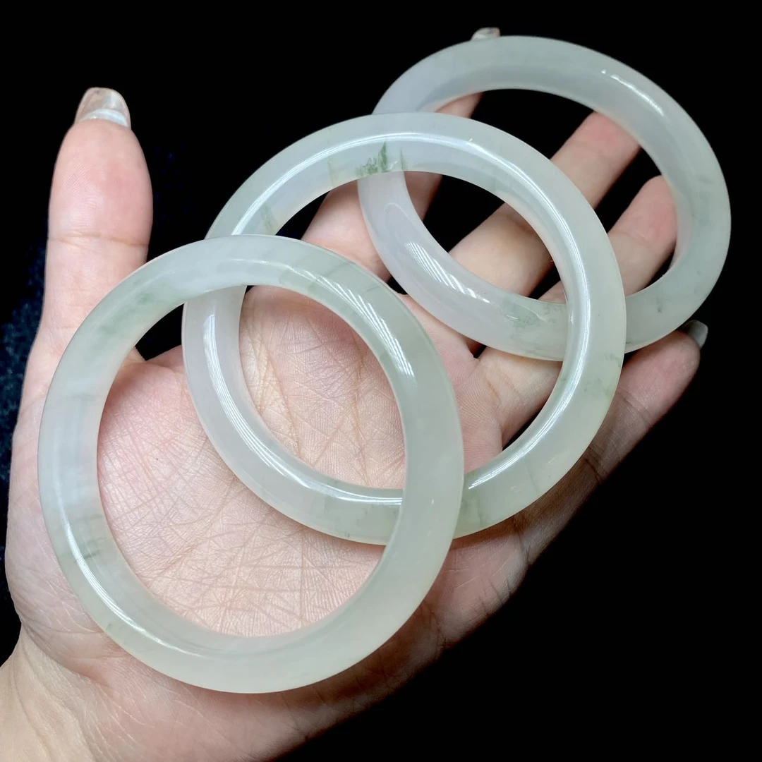 【云上好物】石英岩质玉手镯-多样性发其一-10x7mm-DS65066-6（JG）