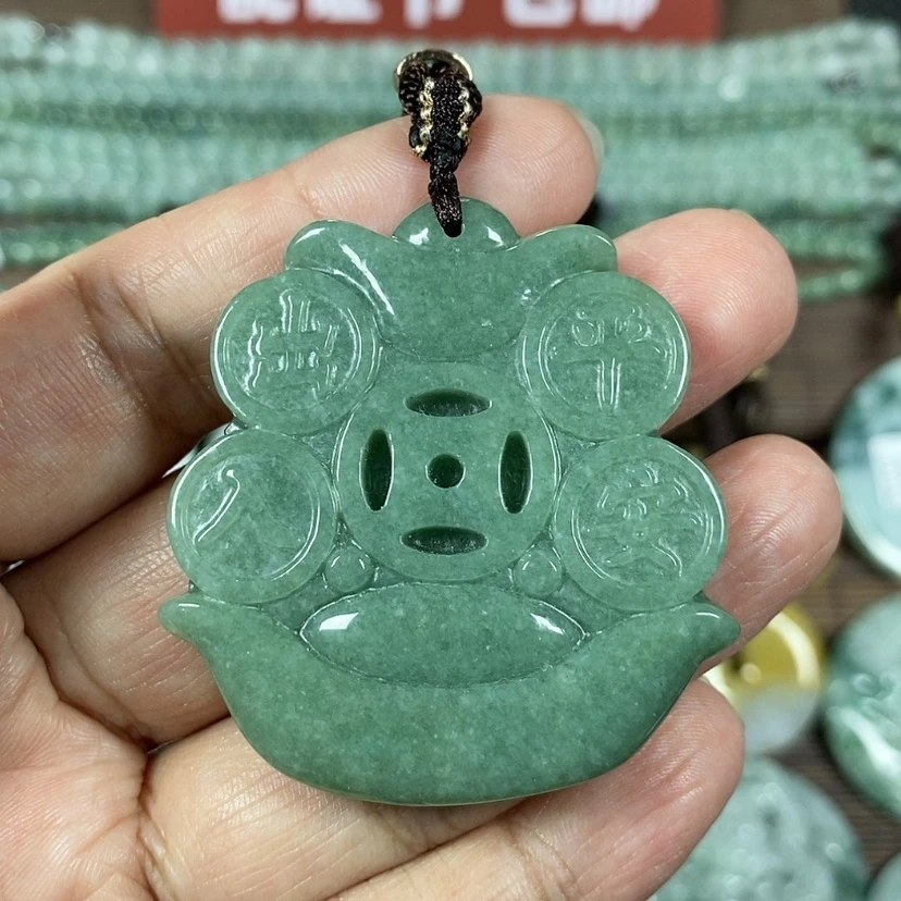 【闪购商品】翡翠颈饰未镶嵌玉吊坠翡翠玉