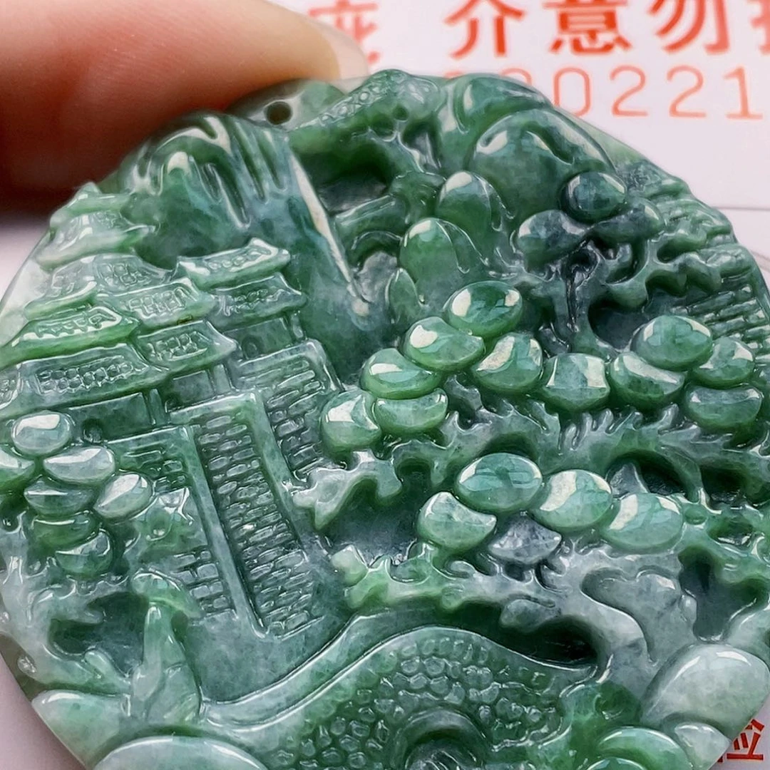 吊坠(不含链)未镶嵌翡翠