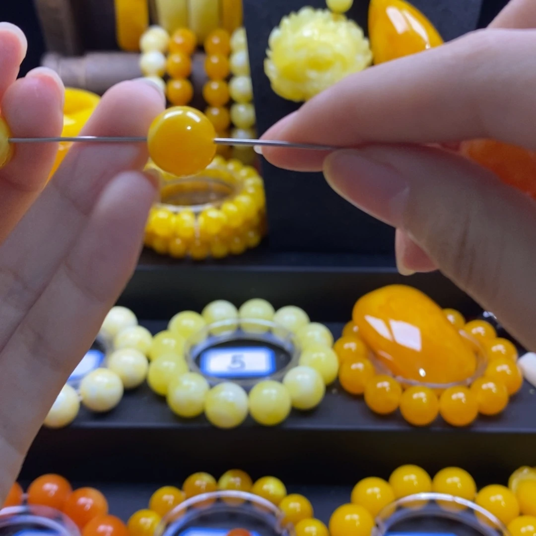 《***。非金属全品无暇老料单珠