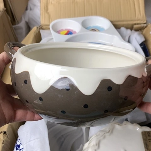 盘陶瓷制品满25拼单发货默认微瑕