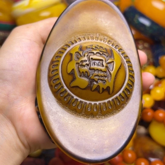 手链琥珀未镶嵌蜜蜡