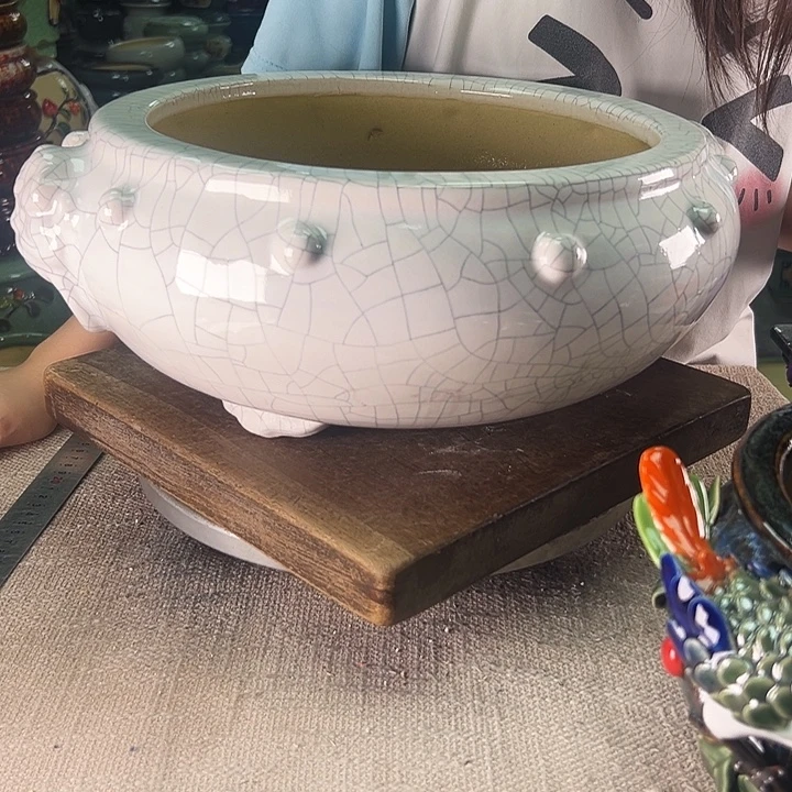 泳坤堂石湾盆陶瓷
