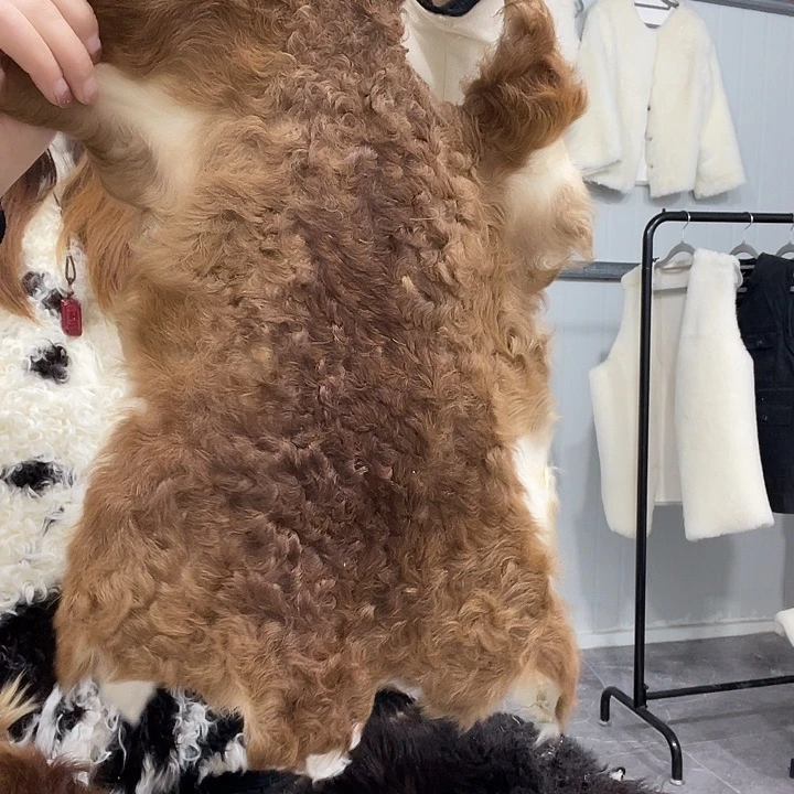 羊皮双面款瑕疵羊羔皮