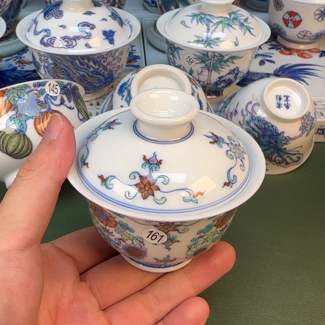 彦祖纯手工手绘茶具161