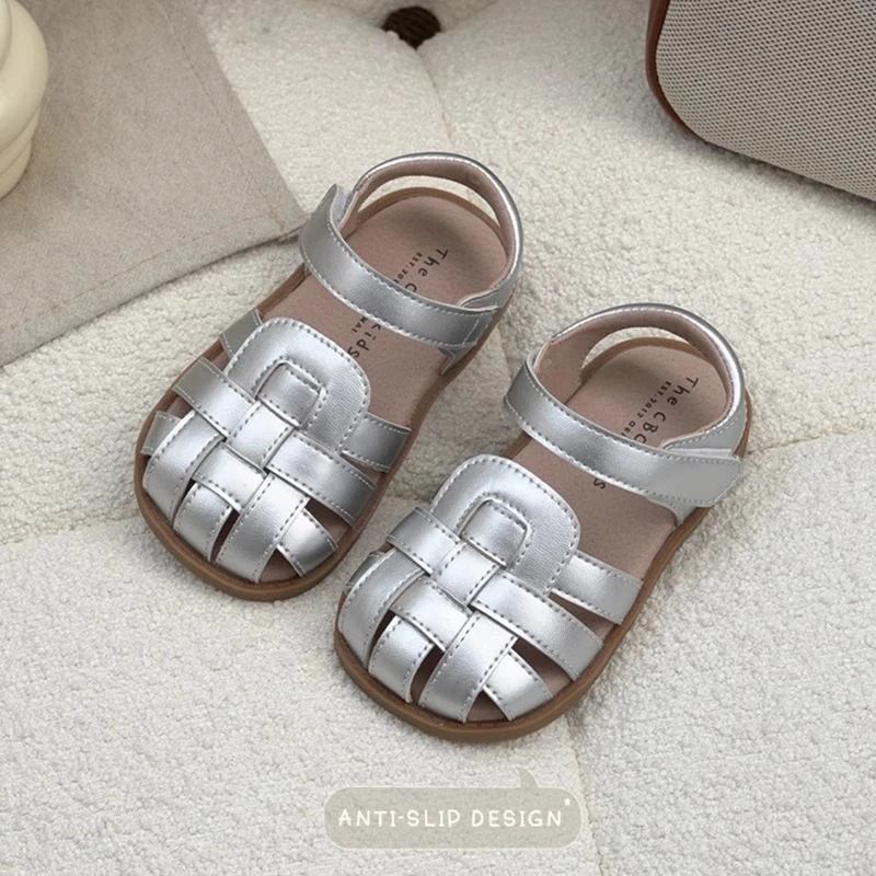 ABC婴儿凉鞋女宝鞋子幼童罗马鞋夏季小宝宝公主鞋软底防滑学步鞋