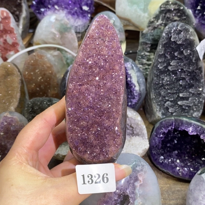 【闪购商品】未镶嵌大型摆件（非配饰）紫晶