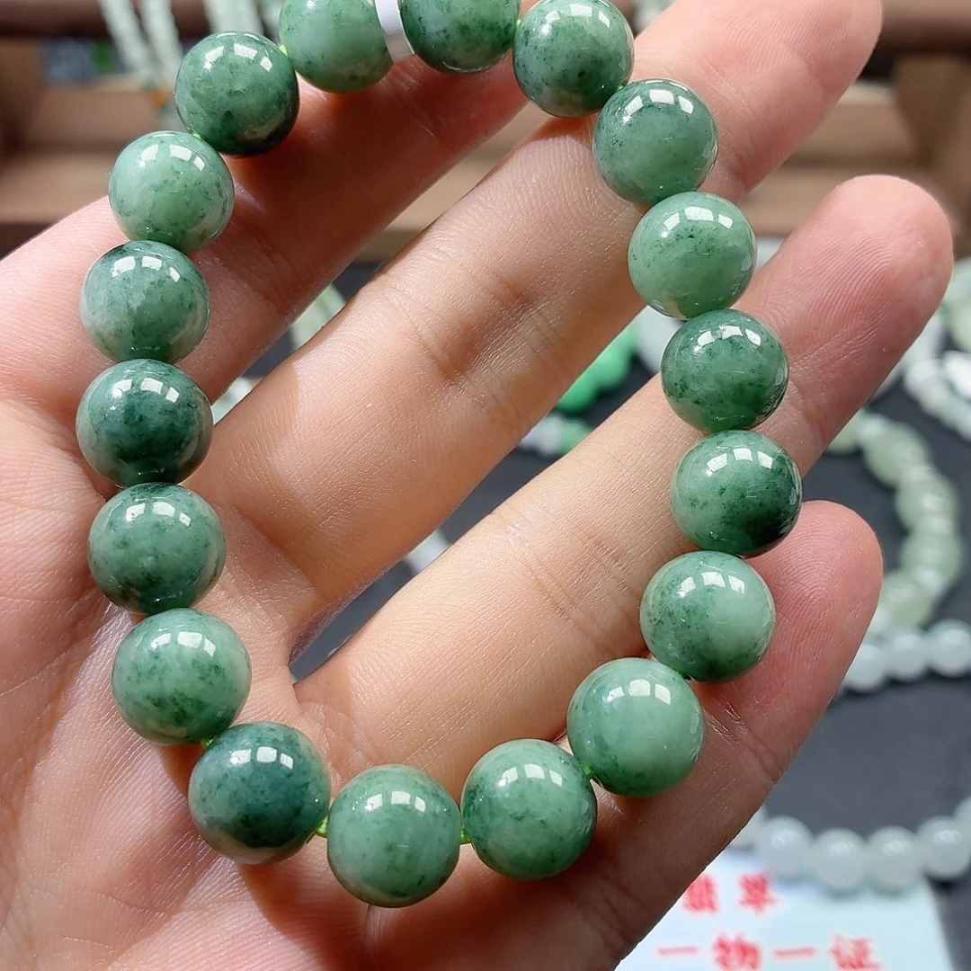 翡翠未镶嵌颈饰珠串