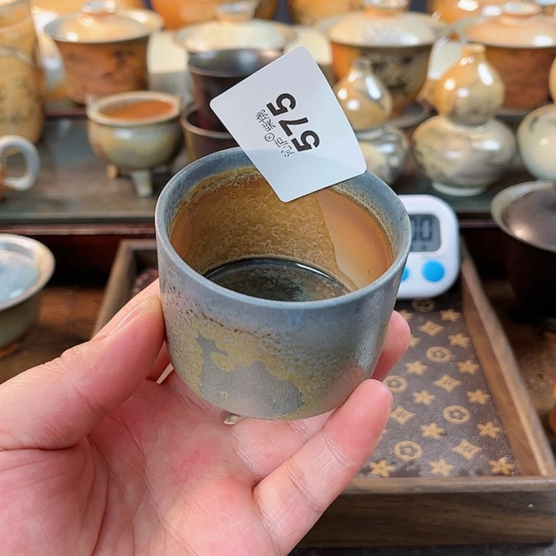 【闪购商品】沁庐柴窑古法柴烧手工茶具