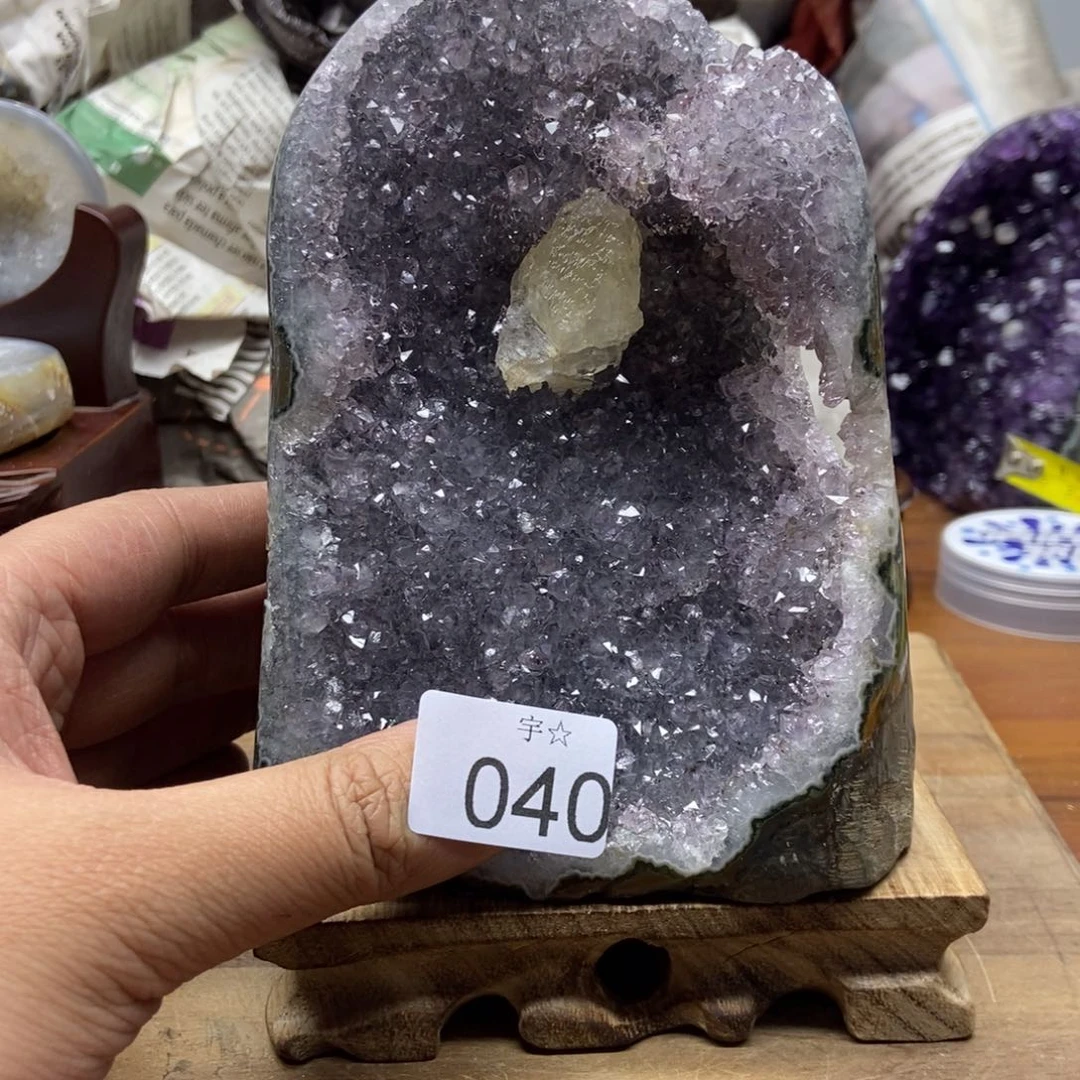 紫晶大型摆件（非配饰）未镶嵌