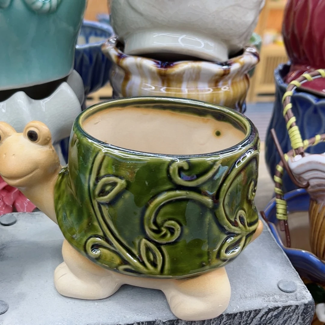 【闪购商品】陶瓷花盆