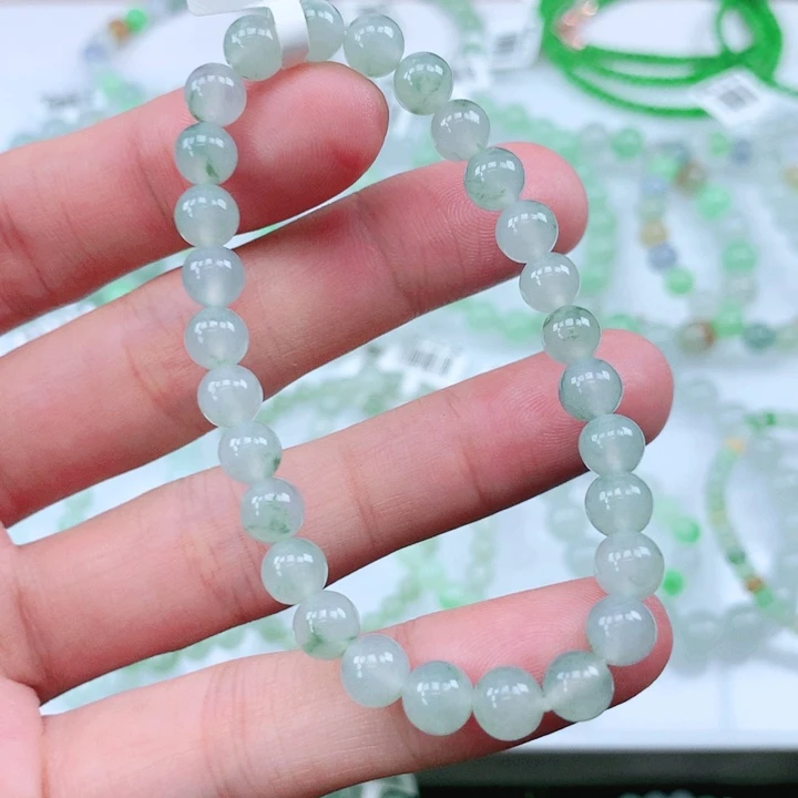 未镶嵌手链翡翠翡翠