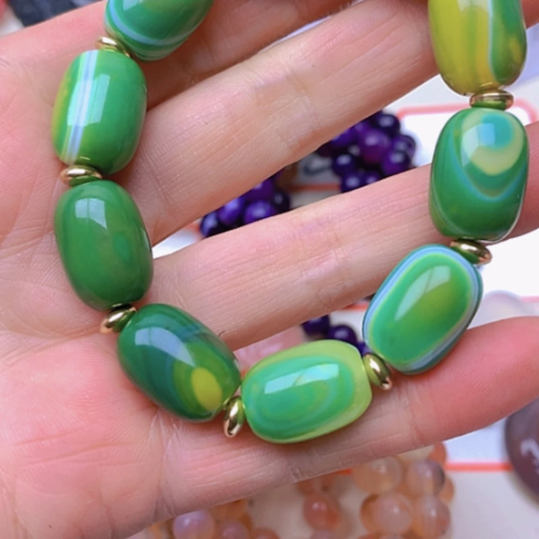 【闪购商品】玛瑙/玉髓珠宝半成品未镶嵌，***人