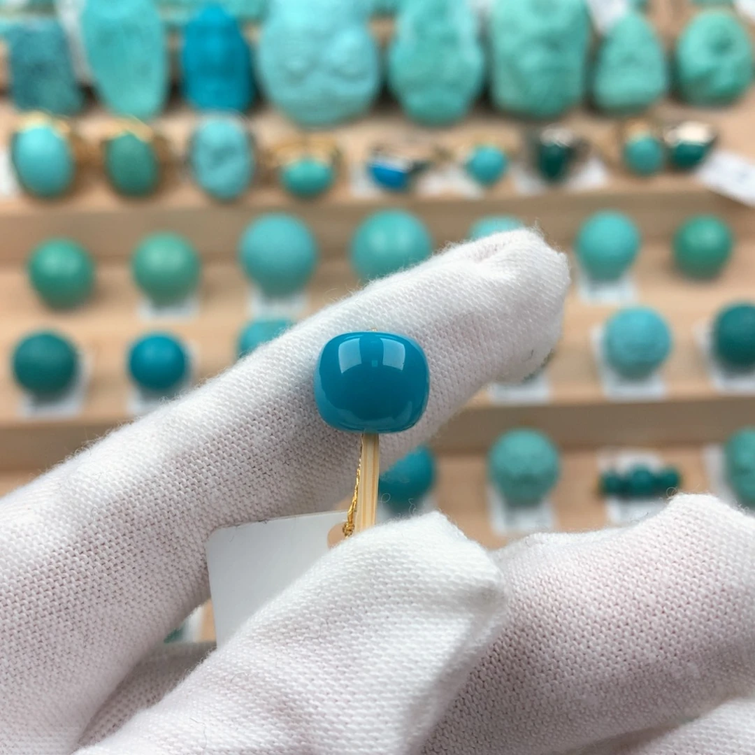 绿松石配饰未镶嵌10.4-9.0