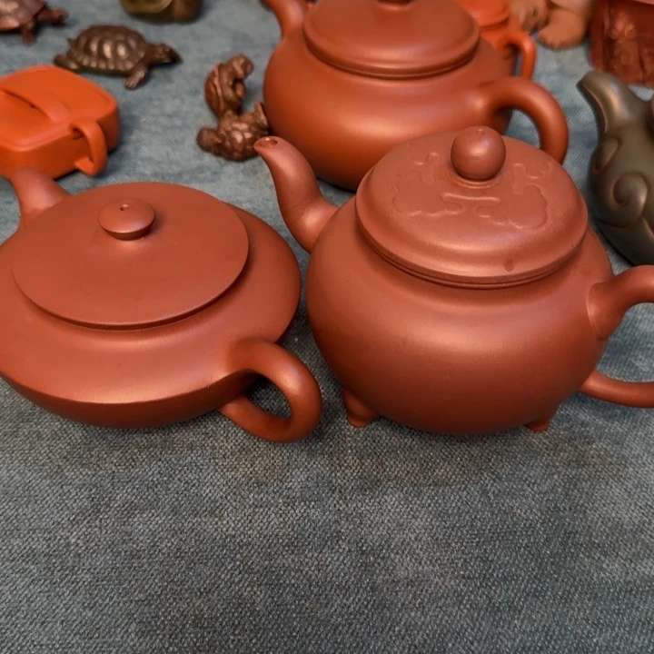 文***人茶壶紫砂宜兴紫砂工艺美术