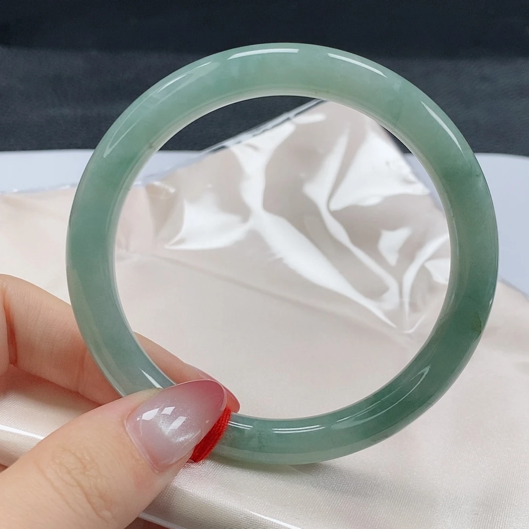 【闪购商品】翡翠手镯（圆镯）未镶嵌424号