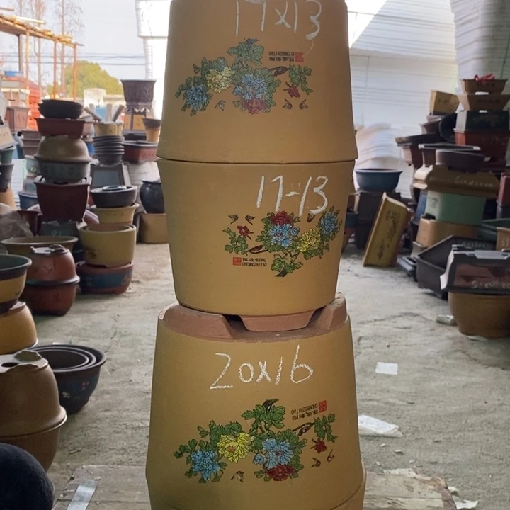 紫砂花盆紫砂紫砂