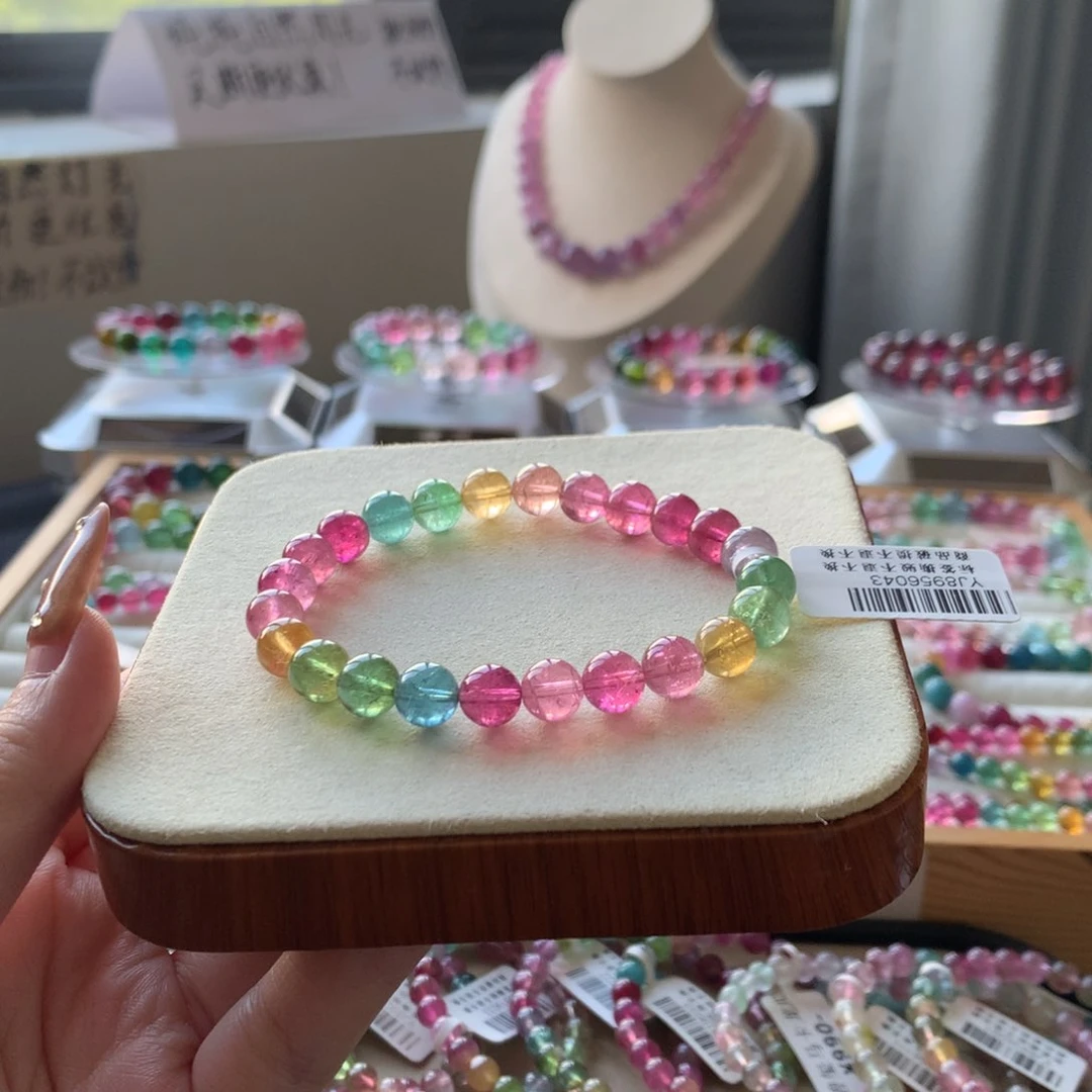 未镶嵌手链碧玺碧玺