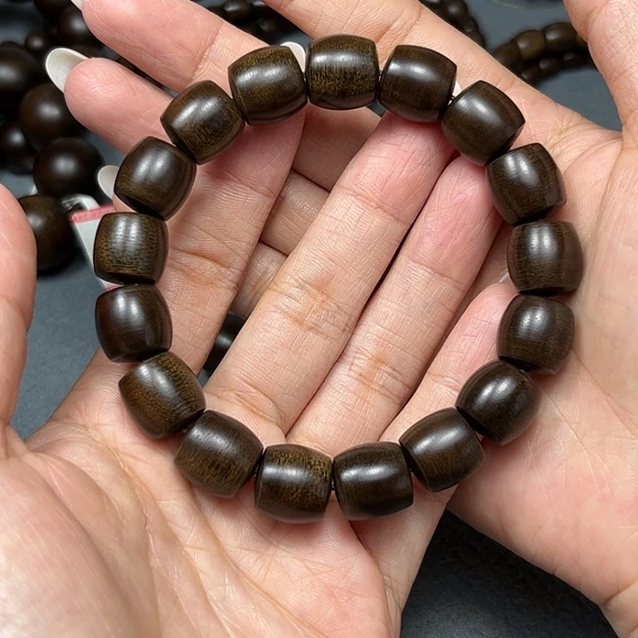 手串沉香木程*尧越南芽庄白棋