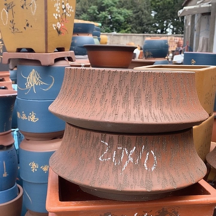 紫砂花盆紫砂花盆盆栽植物花卉苗木种植