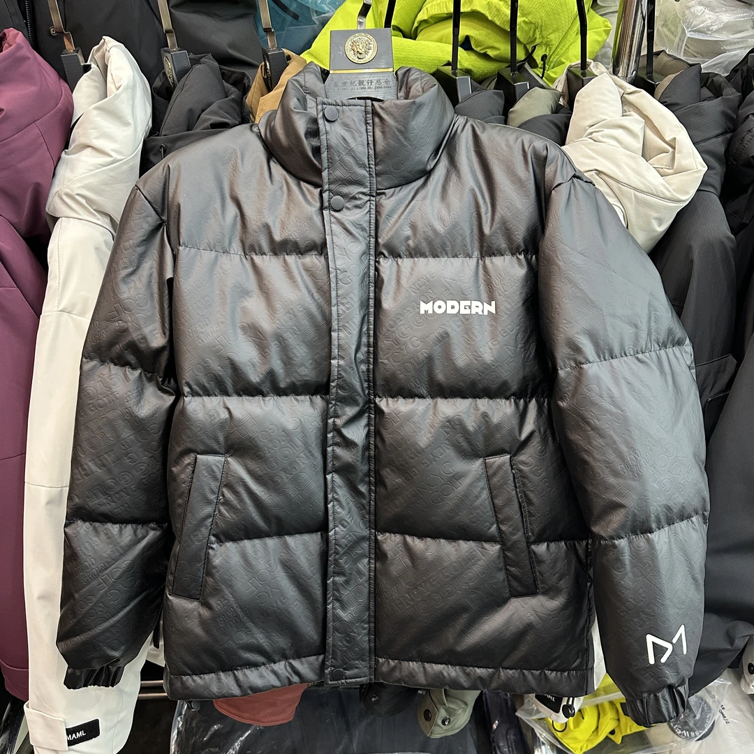 【辉哥】58001-冬季宽松时尚百搭韩版潮牌立领加厚保暖情侣款外套