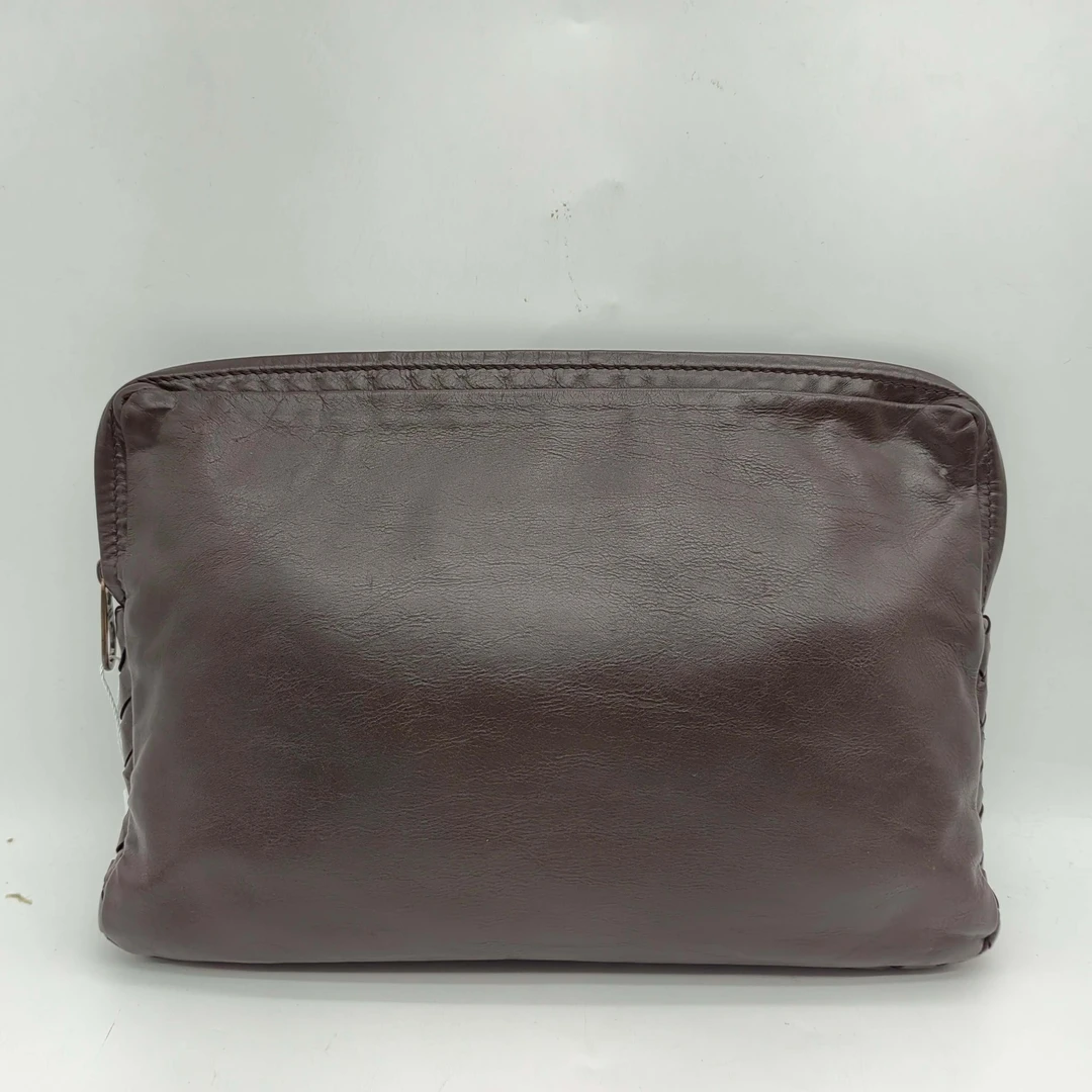 95新 BOTTEGA VENETA/葆蝶家 棕色手提包 1581 7187