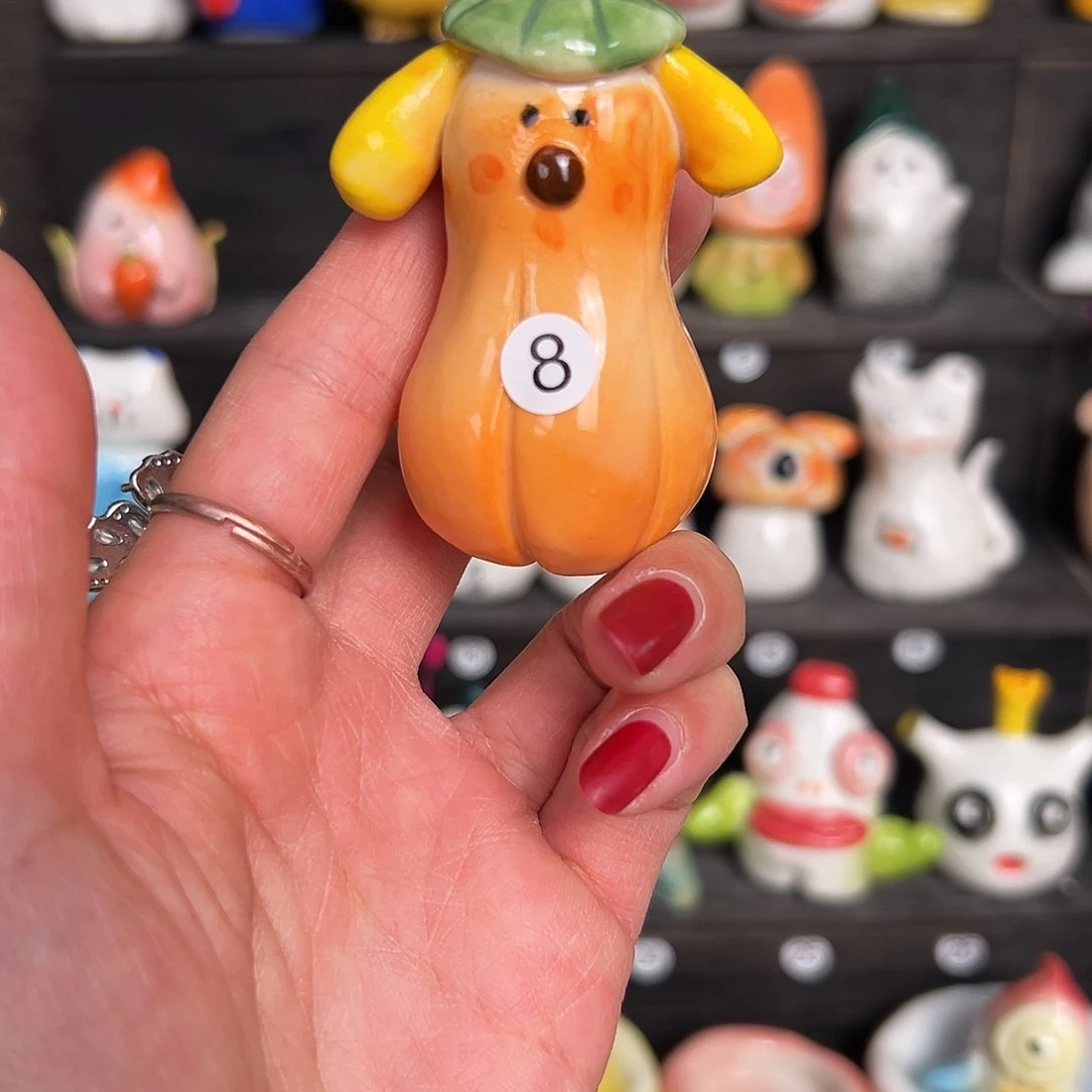 摆件手捏陶瓷，默认微瑕8