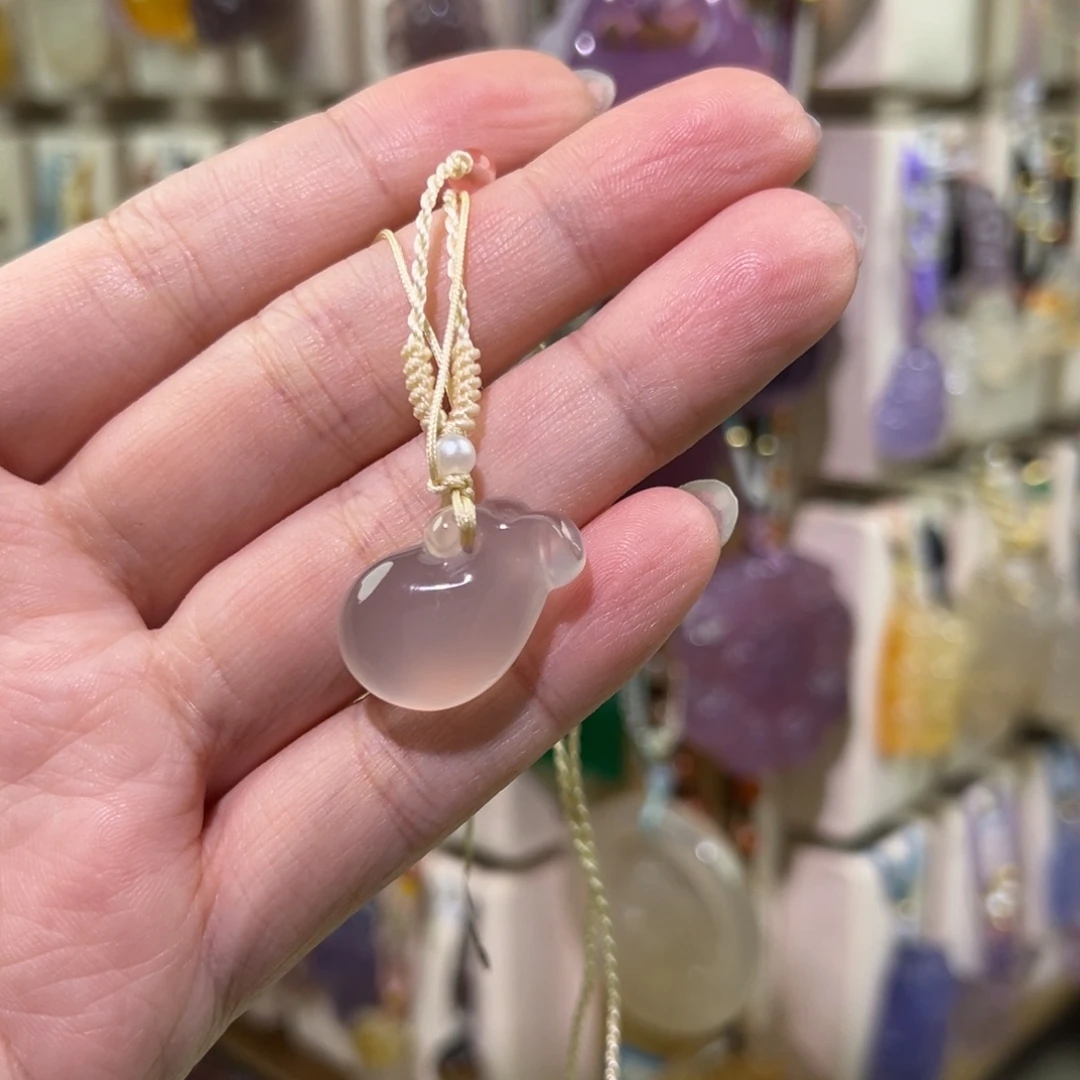 玛瑙/玉髓未镶嵌吊坠(赠链)福利不退不换