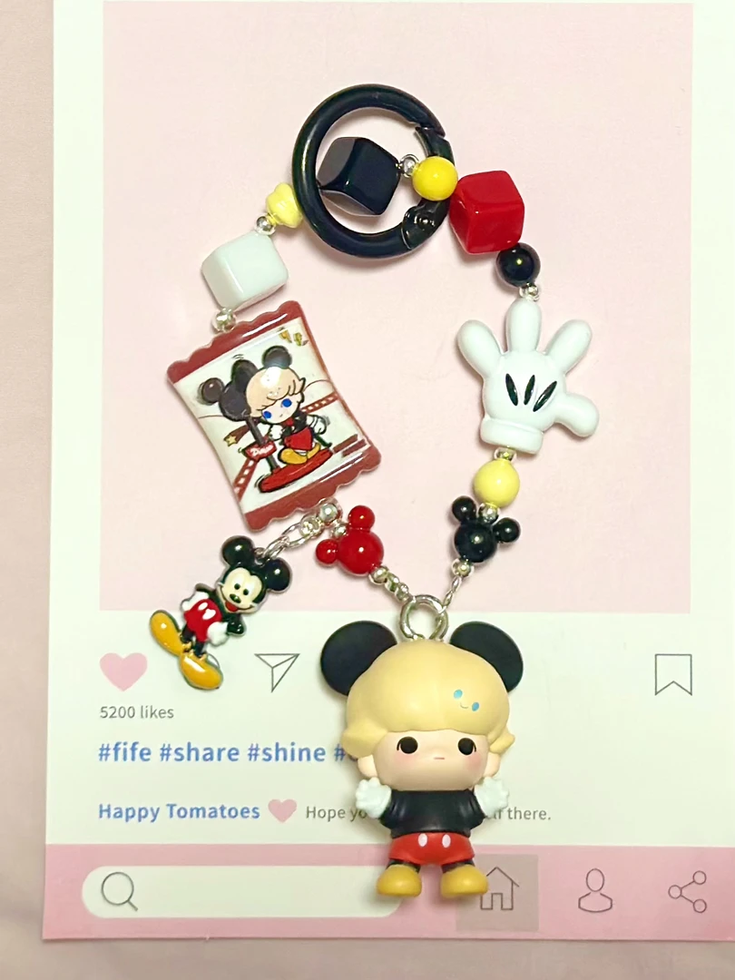 dimoo迪士尼联名原创多巴胺手机链