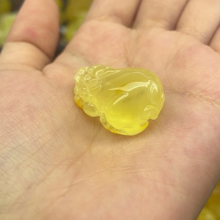 裸石琥珀未镶嵌天然琥珀蜜蜡