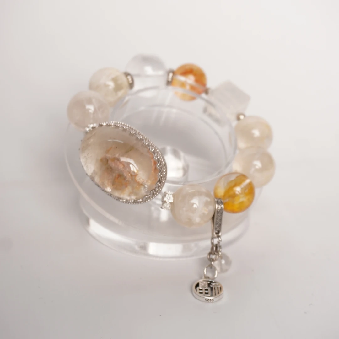 「日益兴旺」白幽灵手串