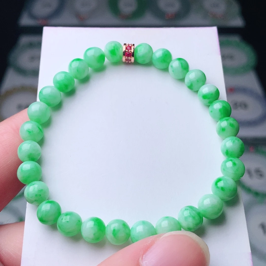 翡翠未镶嵌手链翡翠