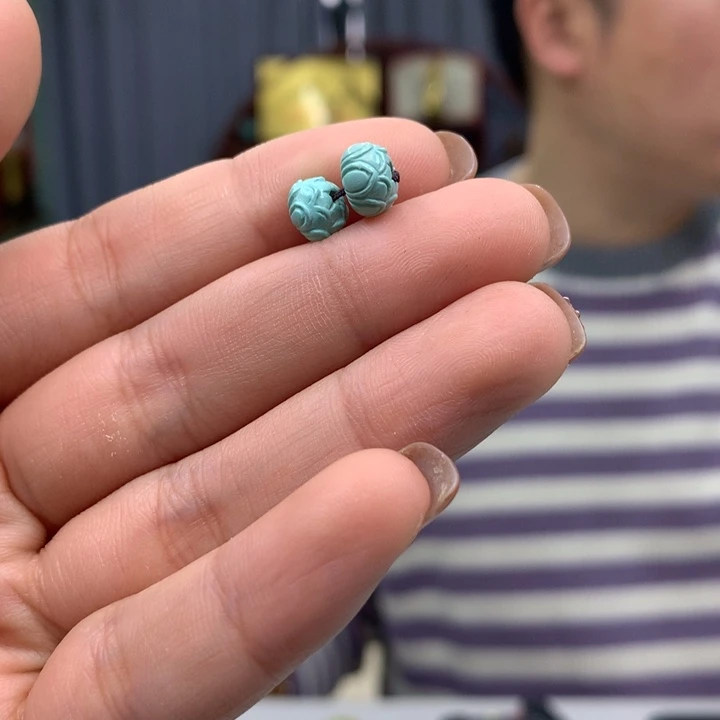 绿松石未镶嵌配饰