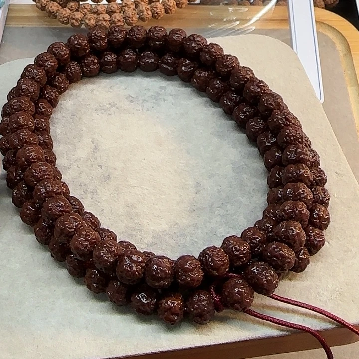 金刚菩提吊坠稀有0瓣花王108