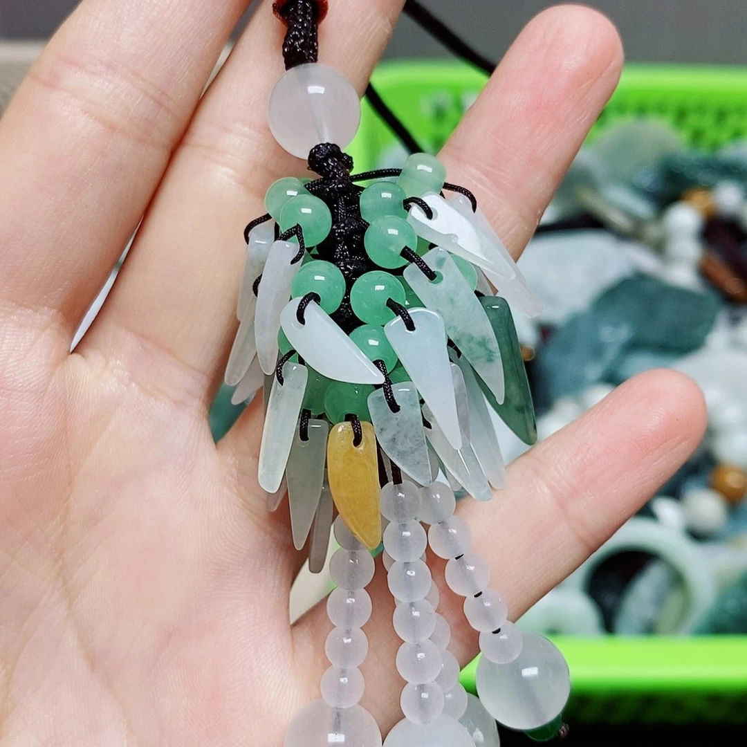 颈饰未镶嵌翡翠纯天然