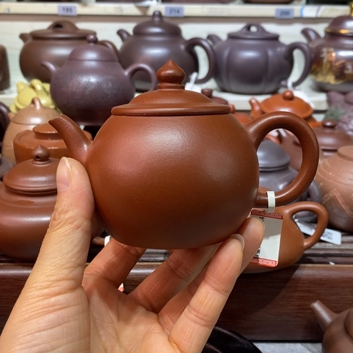 紫砂茶壶微瑕处理一把