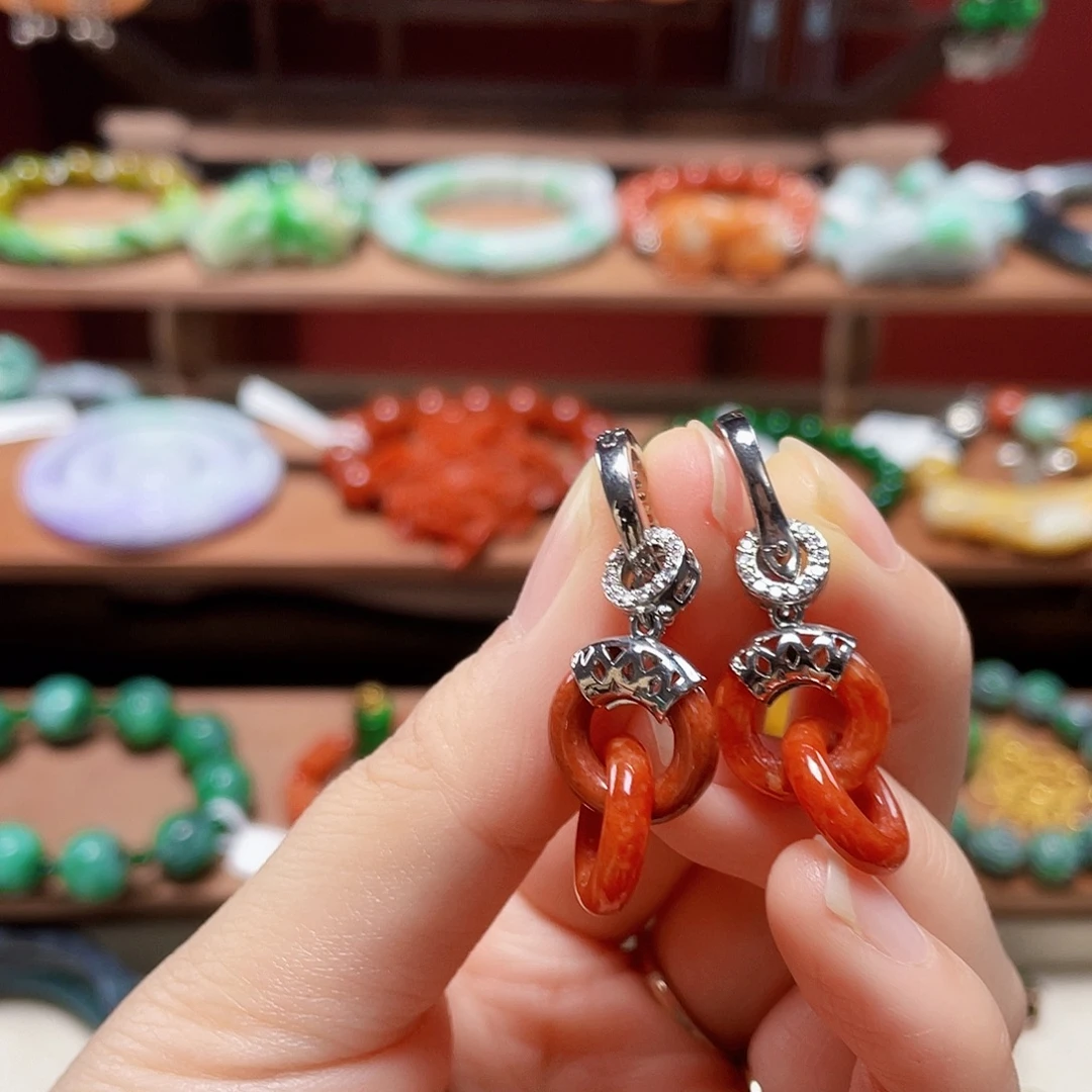 翡翠未镶嵌手链饰品