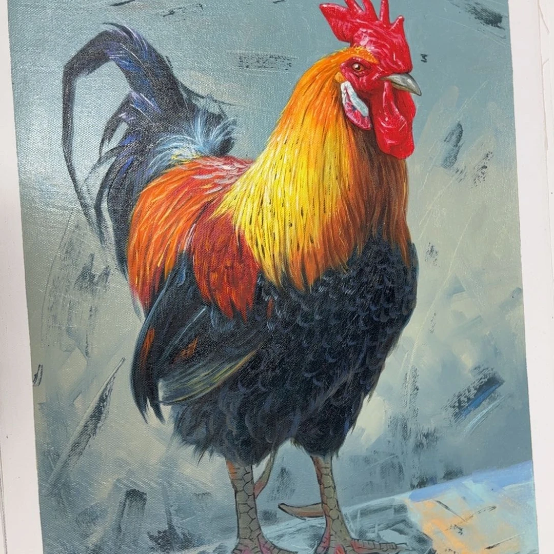 油画加油加油努力加油加油