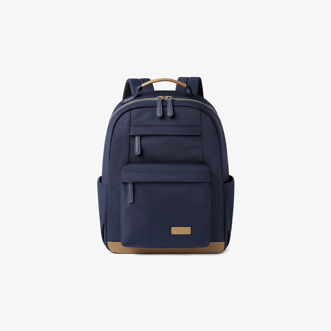 莱夫可可双肩包女士上班通勤大容量书包男轻便尼龙牛津布电脑背包