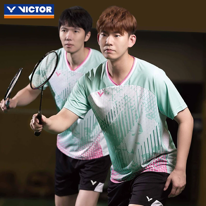 威克多VICTOR胜利比赛羽毛球服50010易干透气51010刘雨辰运动服