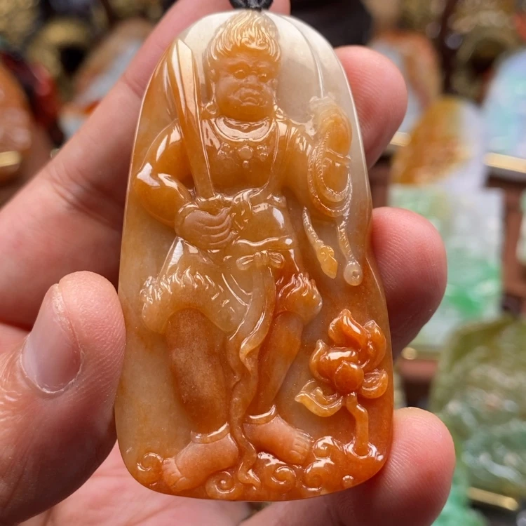 【闪购商品】颈饰未镶嵌翡翠缅甸翡翠A货吊坠