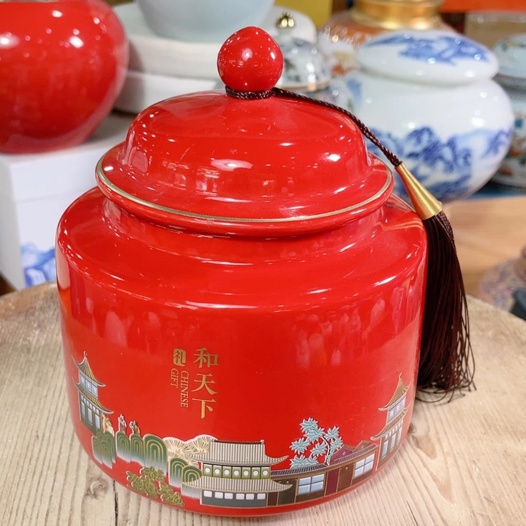 【闪购商品】罐陶瓷茶叶罐密封罐