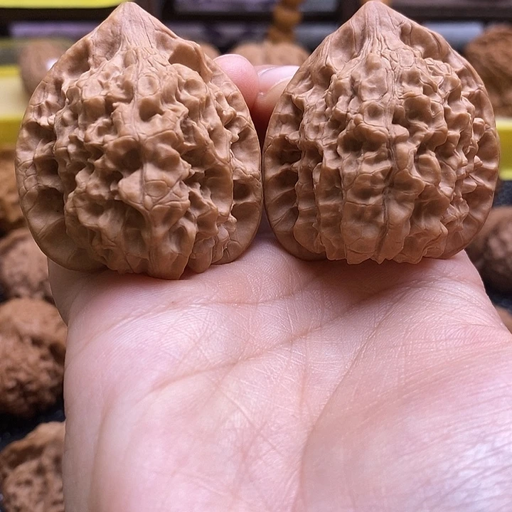 文玩核桃吊坠官帽42