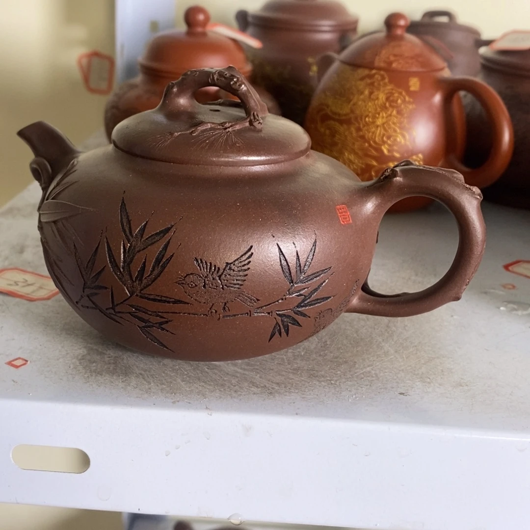 紫砂茶壶原矿手工122
