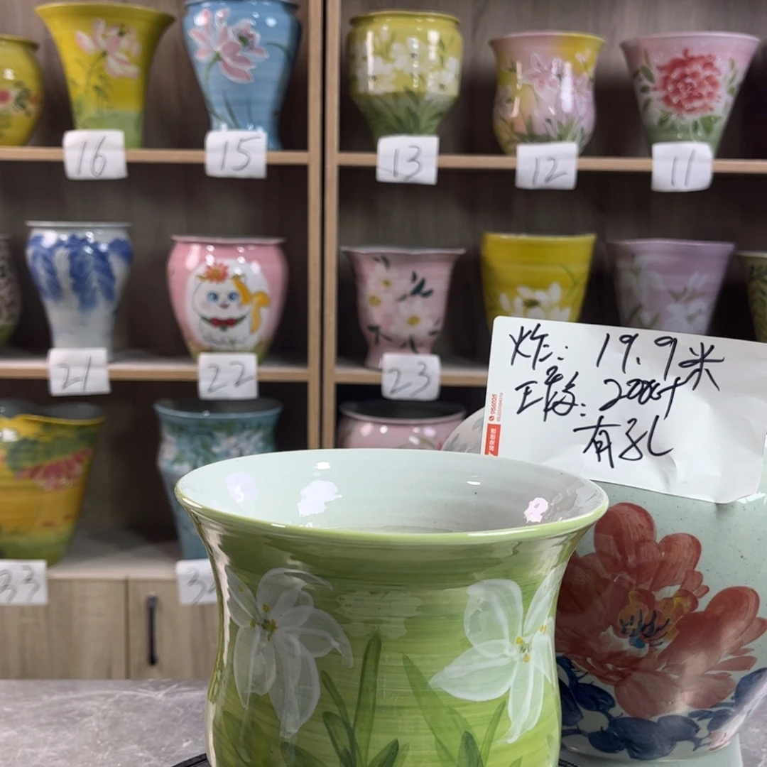 景德镇陶瓷花盆花盆