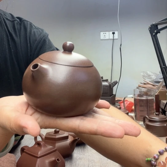 茶壶紫砂章原矿紫泥