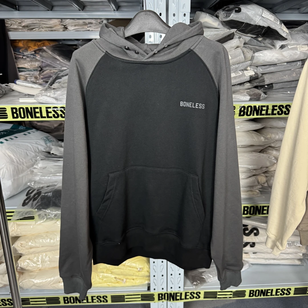 BLS拼色连帽卫衣K3098